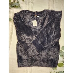 Free People Moonbeam Pullover in Black